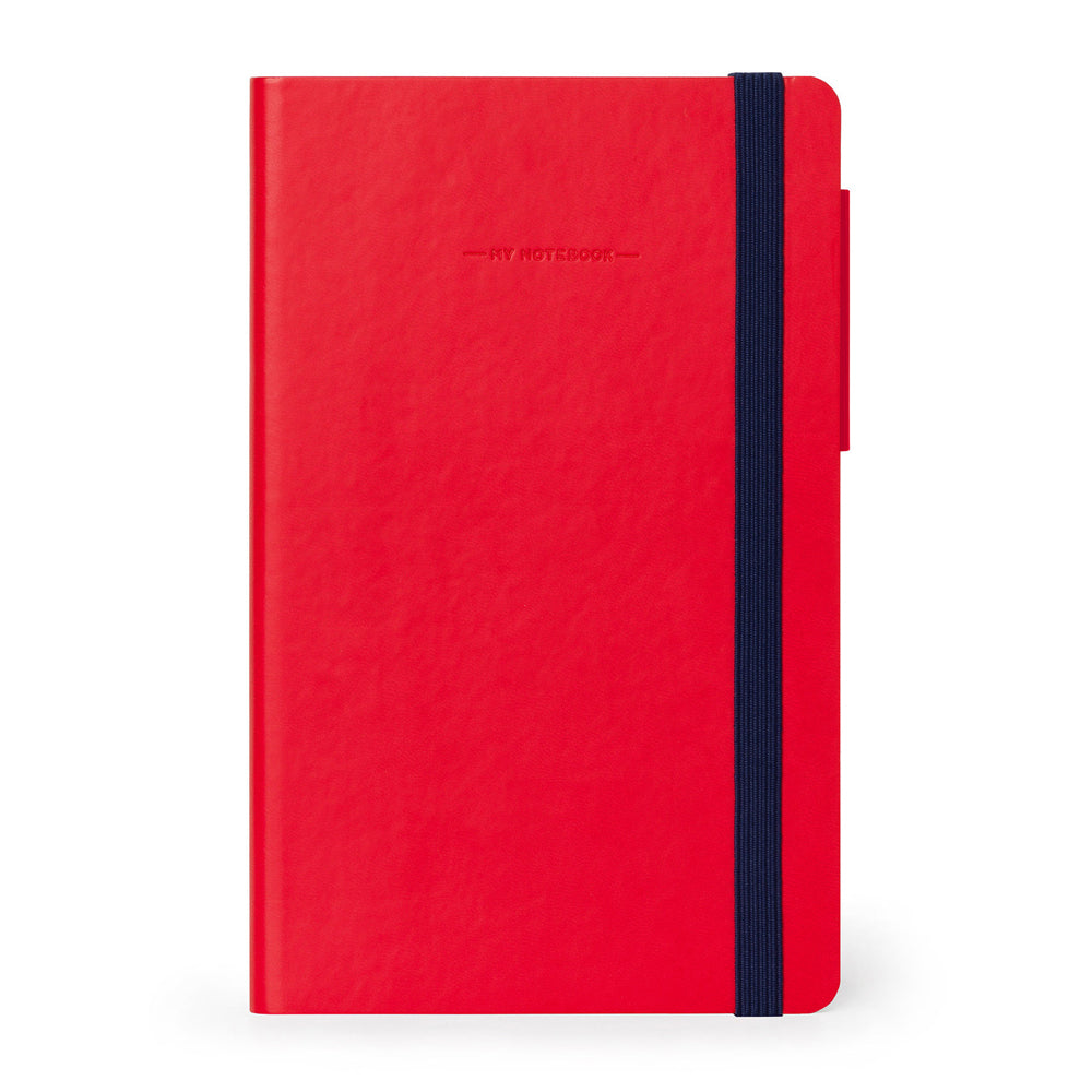 Legami My Notebook Lined Journal Personal Diary - Red