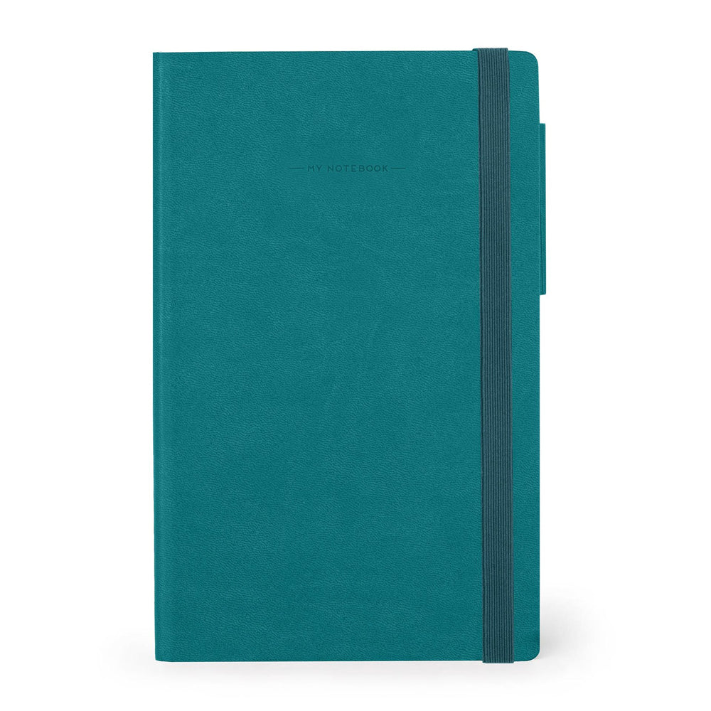 Legami My Notebook Lined Journal Personal Diary - Malachite Green
