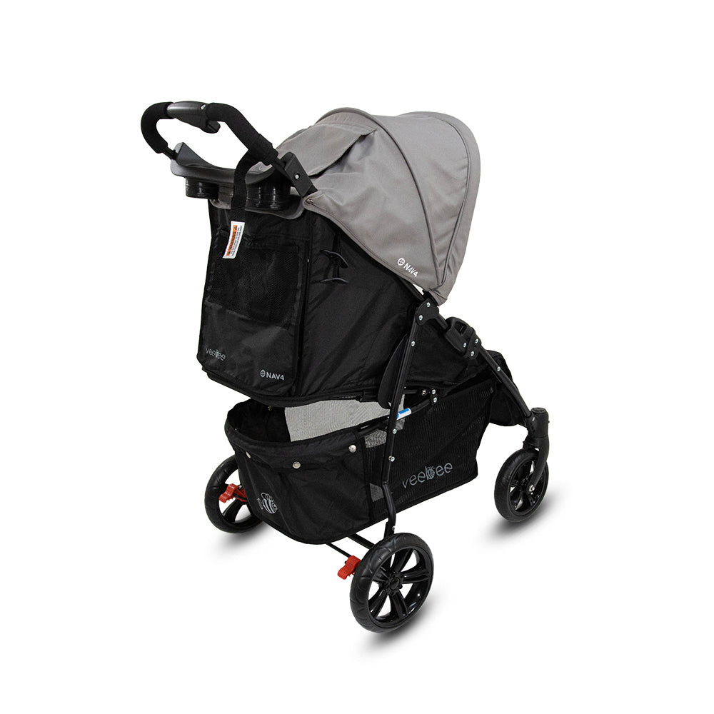 Vee Bee VeeBee Nav 4 100cm Stroller/Pram Foldable Kids/Toddler Newborn Baby 0m+ Fauna — image 8