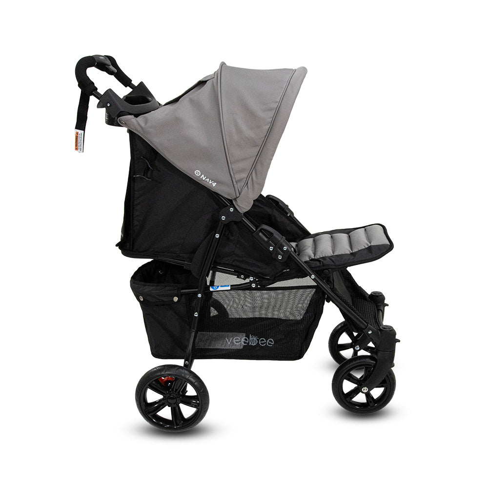 Vee Bee VeeBee Nav 4 100cm Stroller/Pram Foldable Kids/Toddler Newborn Baby 0m+ Fauna — image 6
