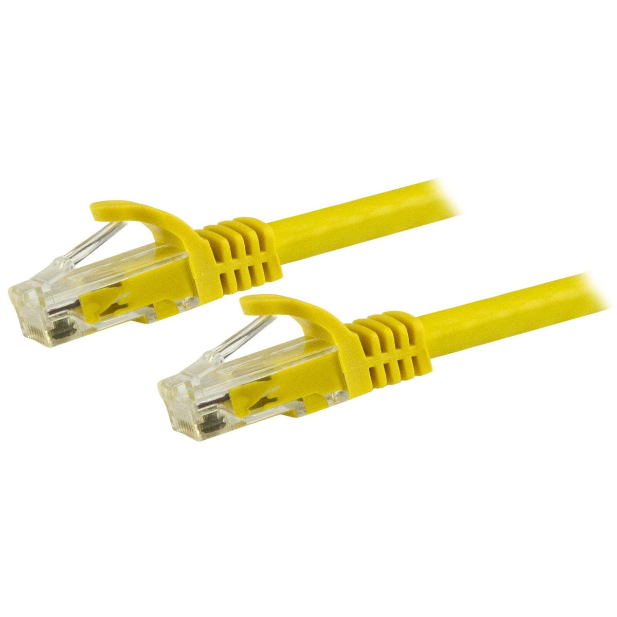 Star Tech 1.5m UTP Snagless Cat6 UTP Ethernet LAN Cable Patch Cord RJ45 Yellow
