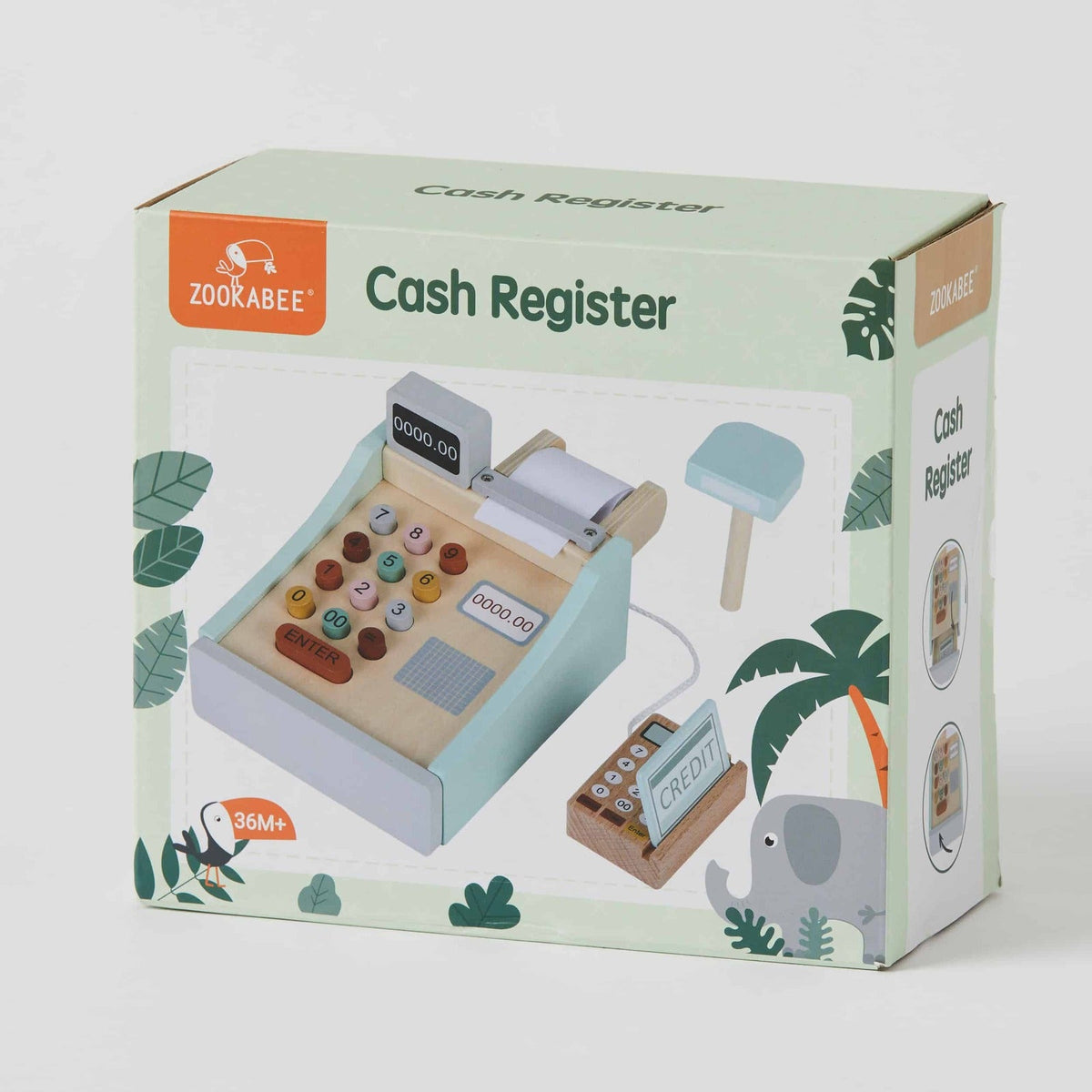 Zookabee Wooden Cash Register Interactive Children's Educational Toy Set 3y+ — image 2
