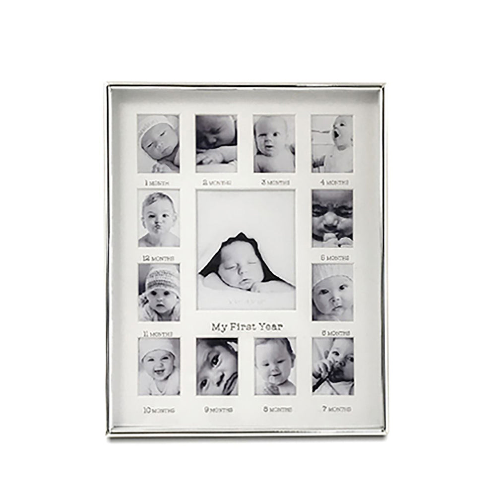 LMD My First Year Comp Vivid Photo Frame Wall Hanging 3 x 3cm Novelty Home Decor