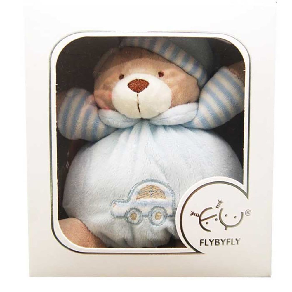 LMD Musical Bear Blue - Pull Tail 15cm Cuddly Ultra Soft Toy For Babies — image 2