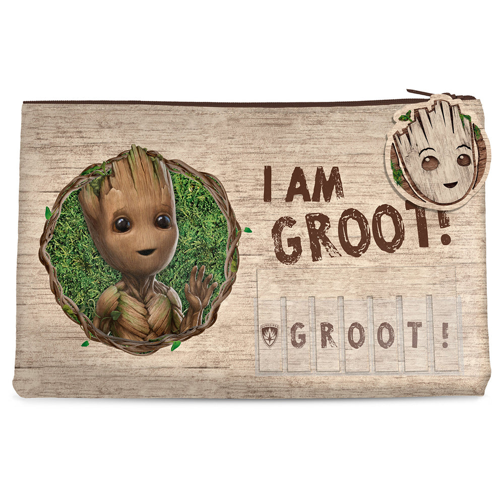 Marvel MCU Guardians of The Galaxy I am Groot Pencil/Stationery Case Named