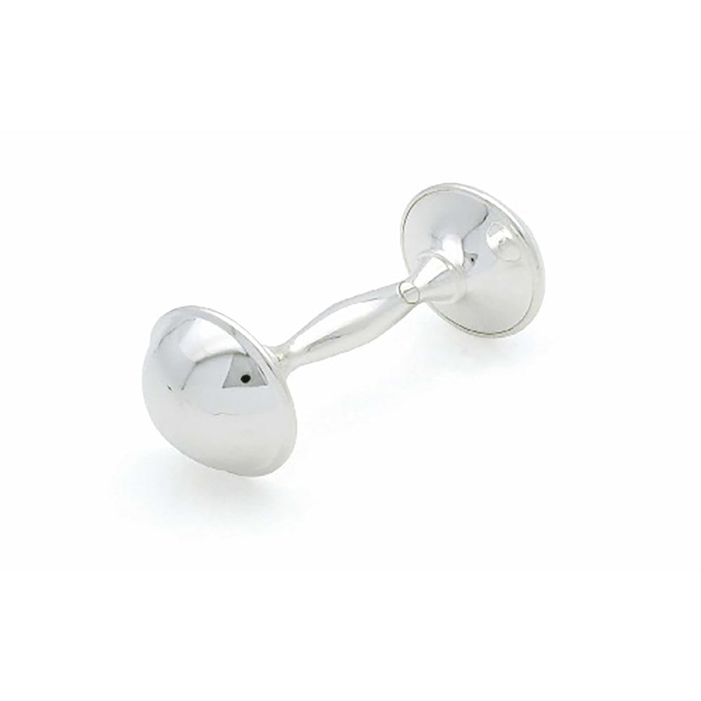 LMD Silver Plated S/S Rattle Baby/Newborn/Infant Toy Christening/Birthday Gift 11cm