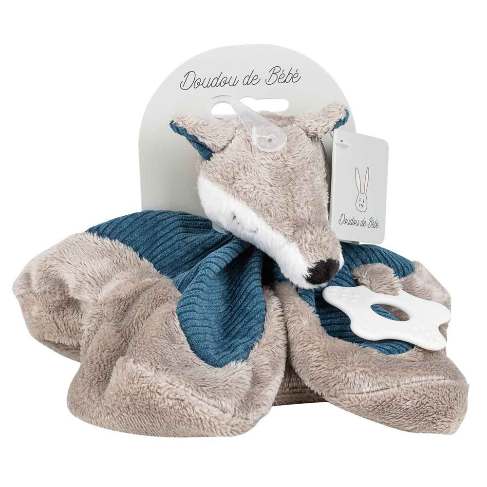 LMD Peacock Plush Fox Dou Dou Comforter Baby/Newborn Soft Security Blanket 20cm