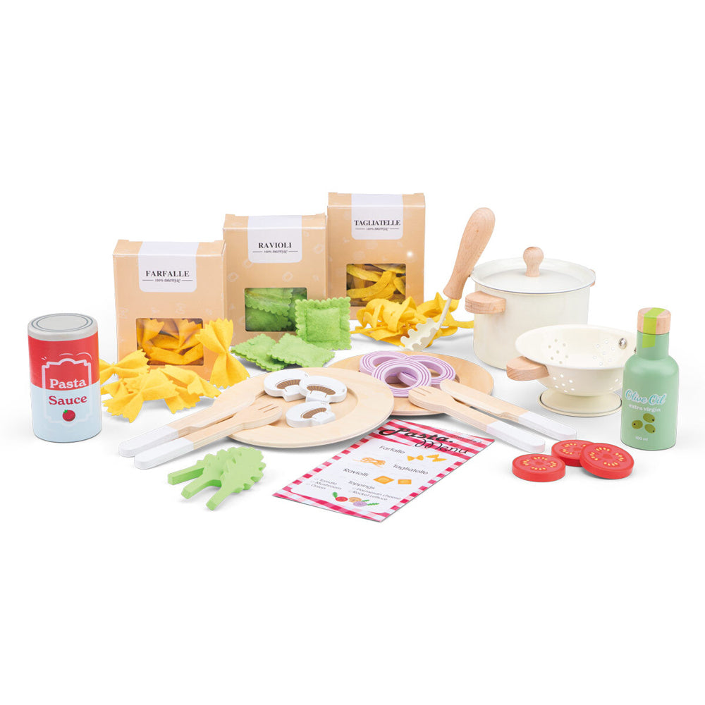 New Classic Toys Kids/Children Pasta Kitchen Role Play Educational Toy Set 3y+
