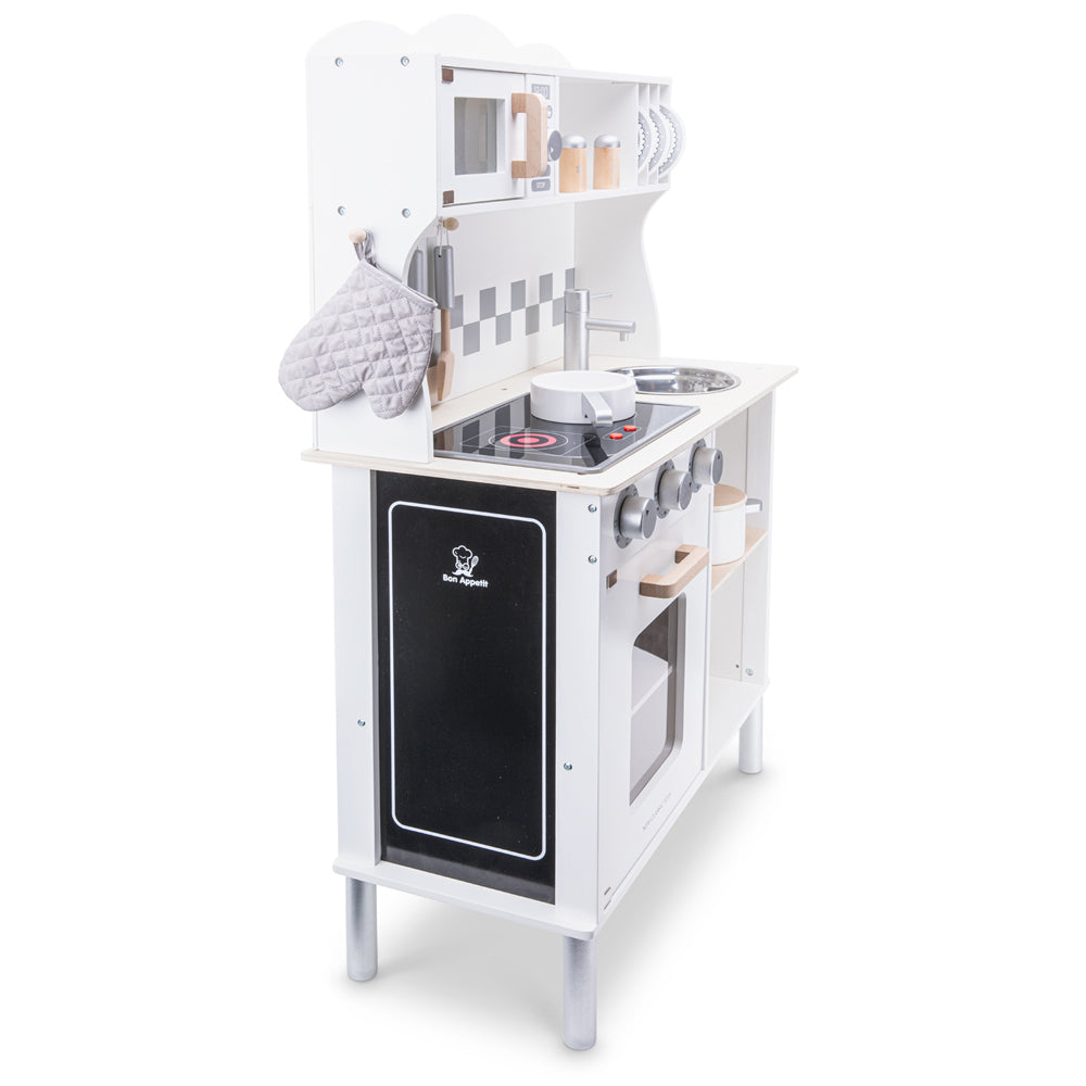 New Classic Toys Kids/Children Modern Kitchen Cooking Play Toy Set White 3y+ — image 2