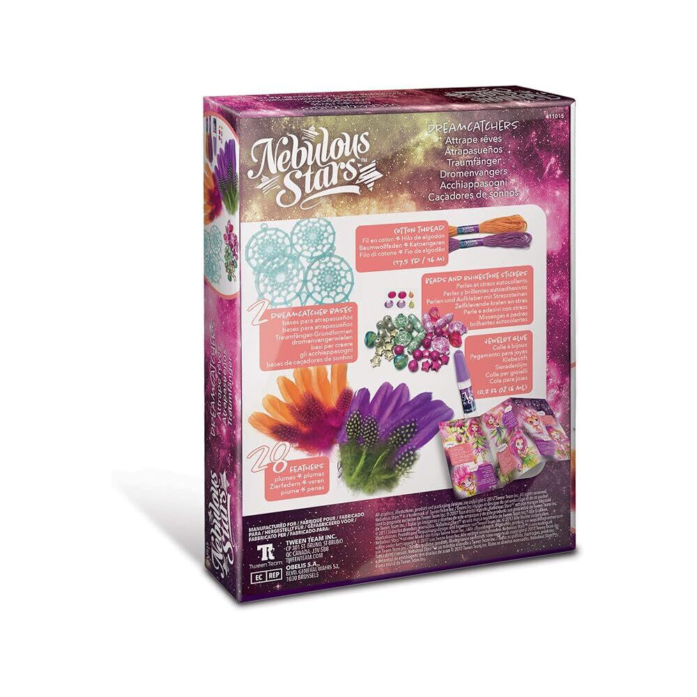 Nebulous Stars 8Y+ Kids Glow-In-the-Dark Dreamcatchers Crafting Set — image 2