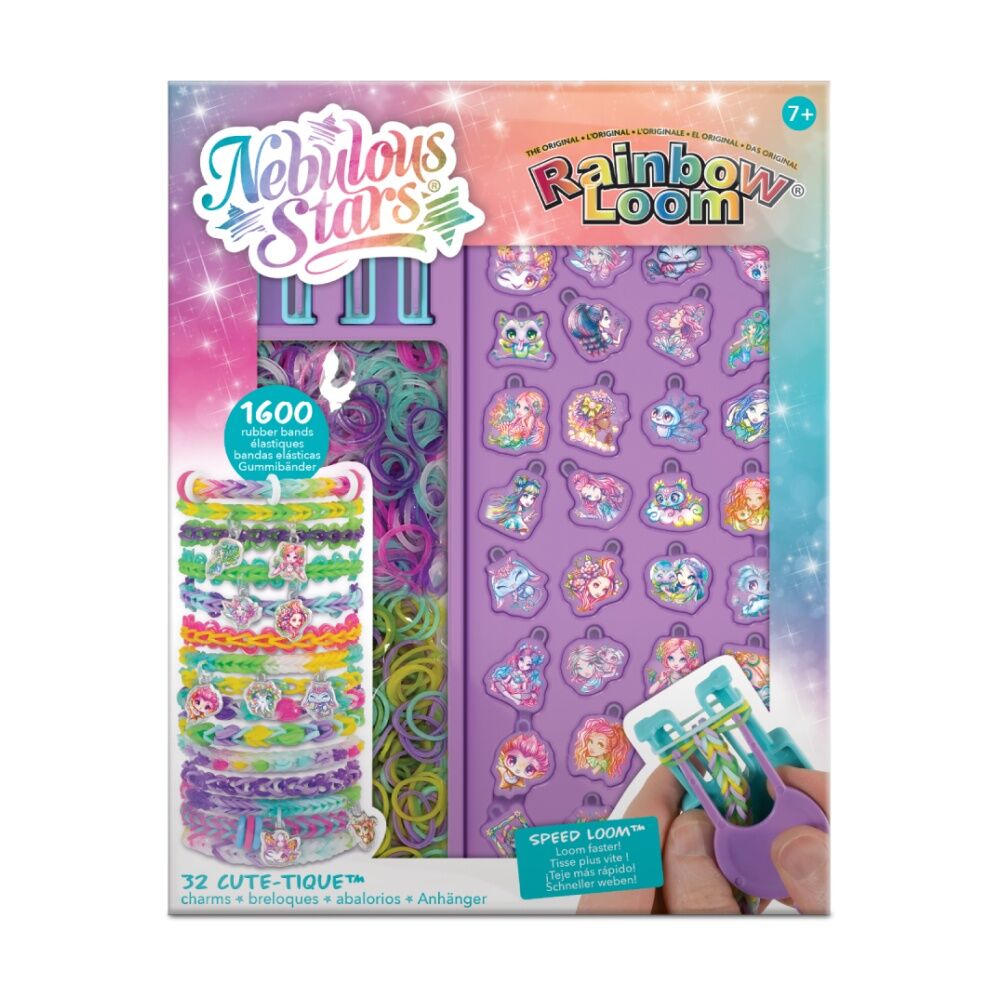 Nebulous Stars Rainbow Loom NS Charm 32 Cutetique Charms Bracelet Set — image 2