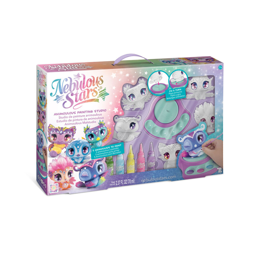Nebulous Stars Animoulous Painting Studio Kids/Childrens Craft Toy Art Set 7y+