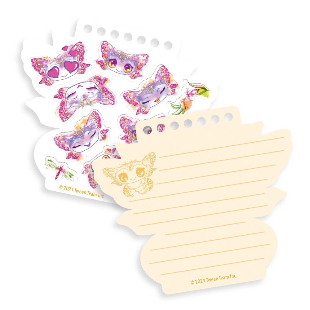 Nebulous Stars 9.2cm Mini Note Pad w/ Pencil/Chain/Stickers Kids 7y+ Assorted — image 3