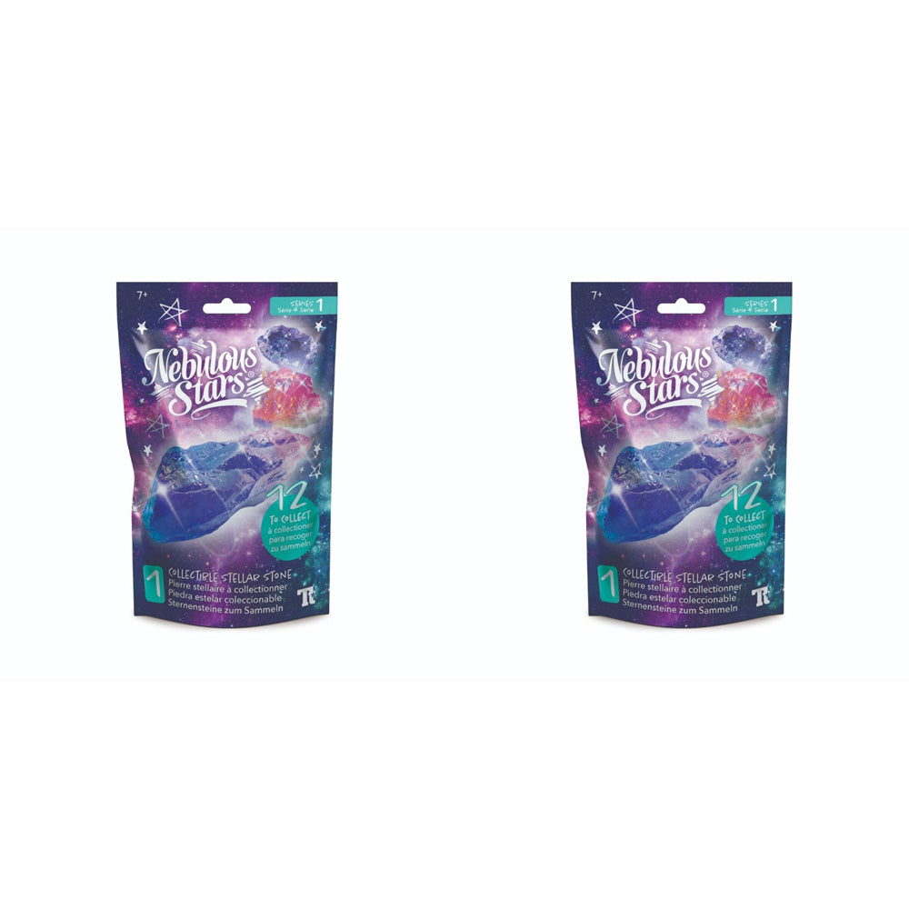 Nebulous Stars Collectible Stellar Stones w/Card/Storage Drawer Blind Box 7+ (2 Pack)