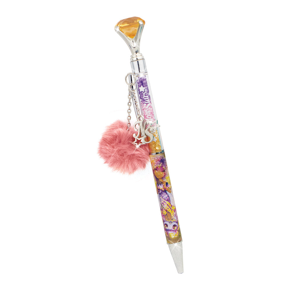 Nebulous Stars Gem-Filled Diamond Ballpoint Pen w/Charm Writing Ballpen Asst (2 Pack) — image 4