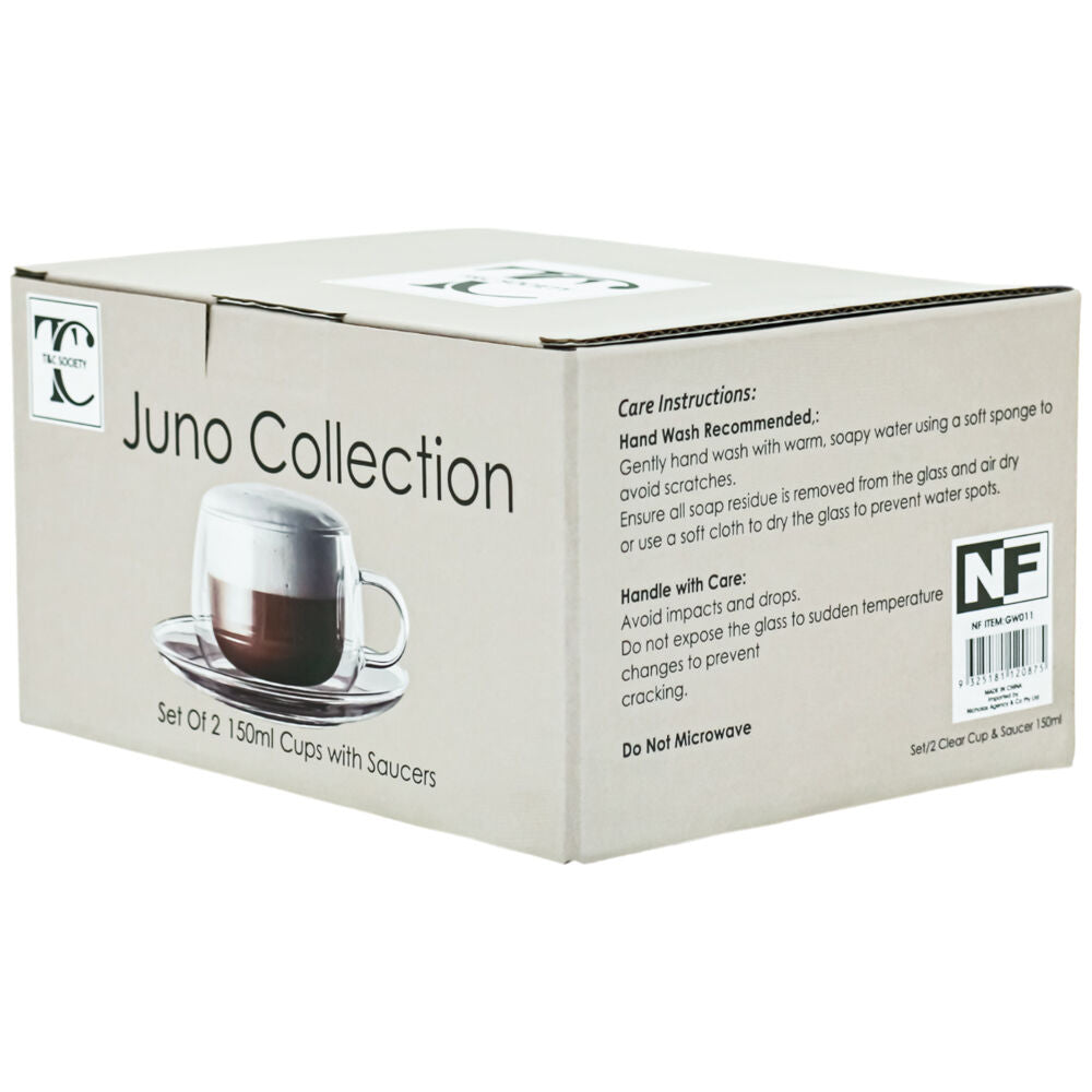 NF Living Serving Clear Cup 150ml Solid Double-Walled (2 Pieces) — image 5