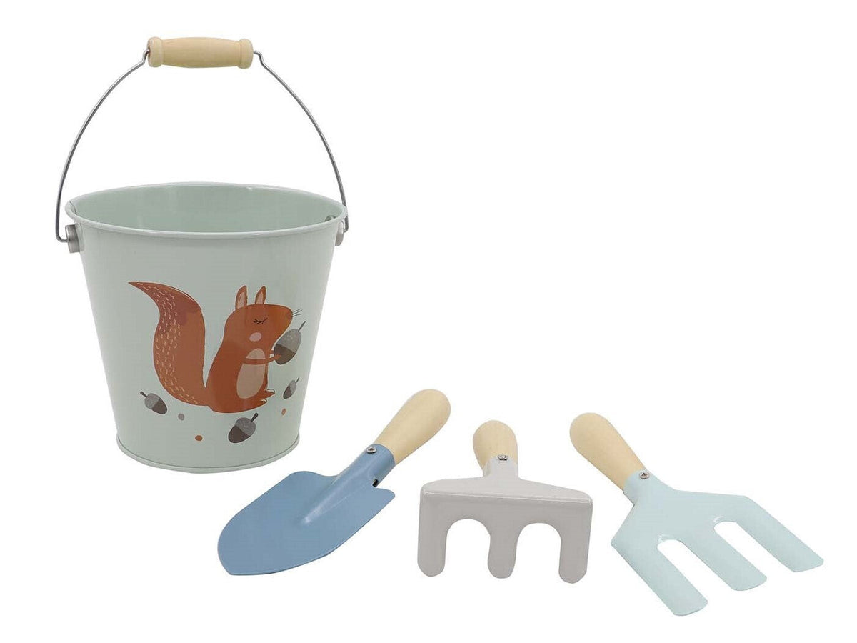 Kaper Kidz Calm & Breezy Kids Garden Tool Set Children's Play Toy 3y+ (4 Pieces) — Blue