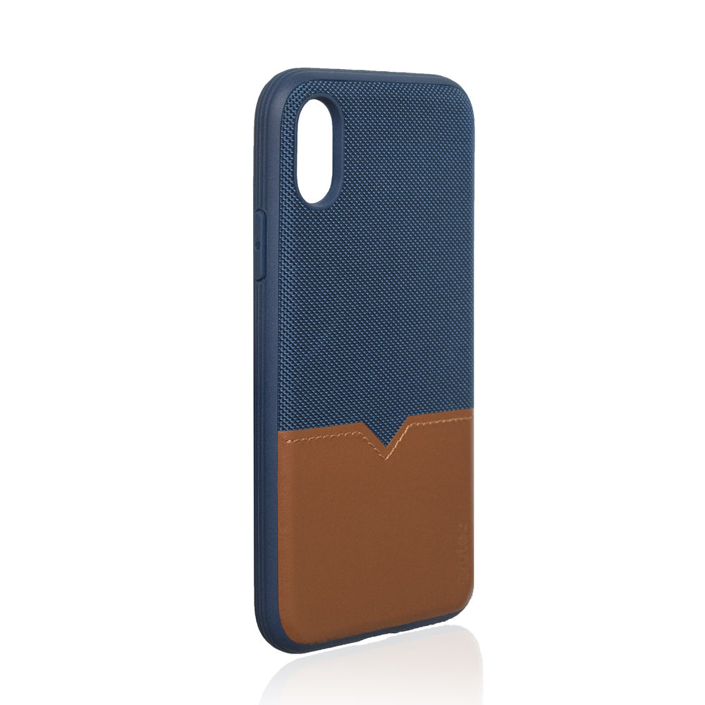 Evutec Northill Drop Proof Case Cover For Apple iPhone XS MAX w/Vent Mount Blue