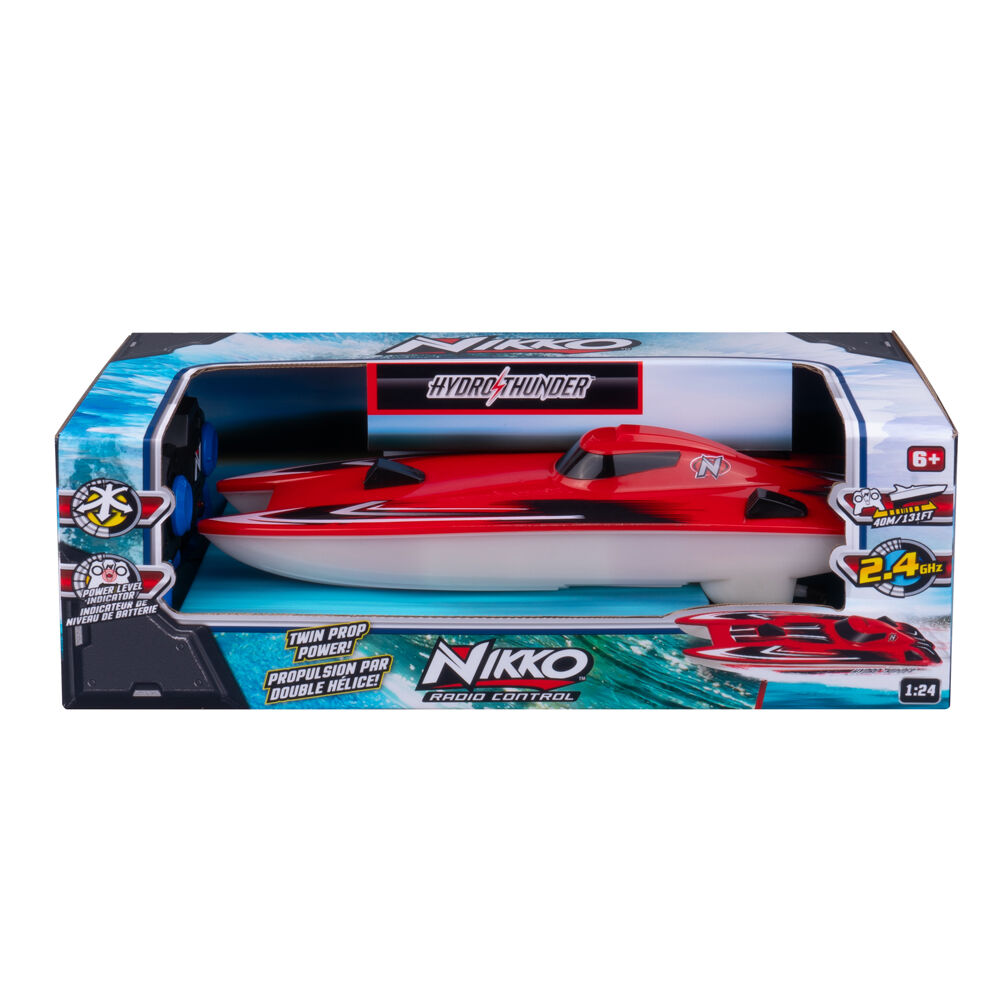 Nikko RC 30cm Remote Control Speed Boat Kids Water Toy Hydro Thunder 6y+ — image 3