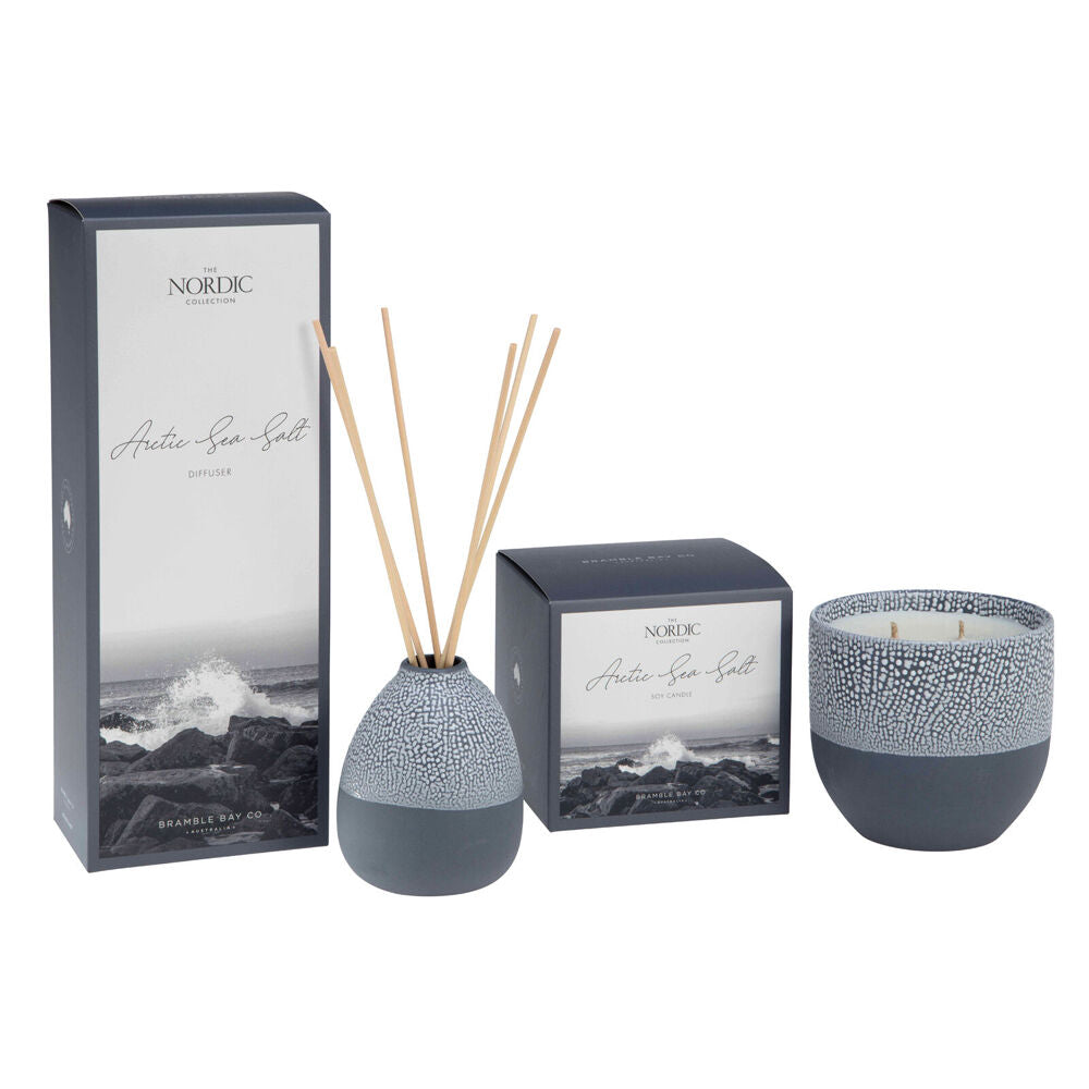 Bramble Bay 400g Nordic Arctic Sea Salt Candle Wild Freesia Sandalwood & Lime — image 5