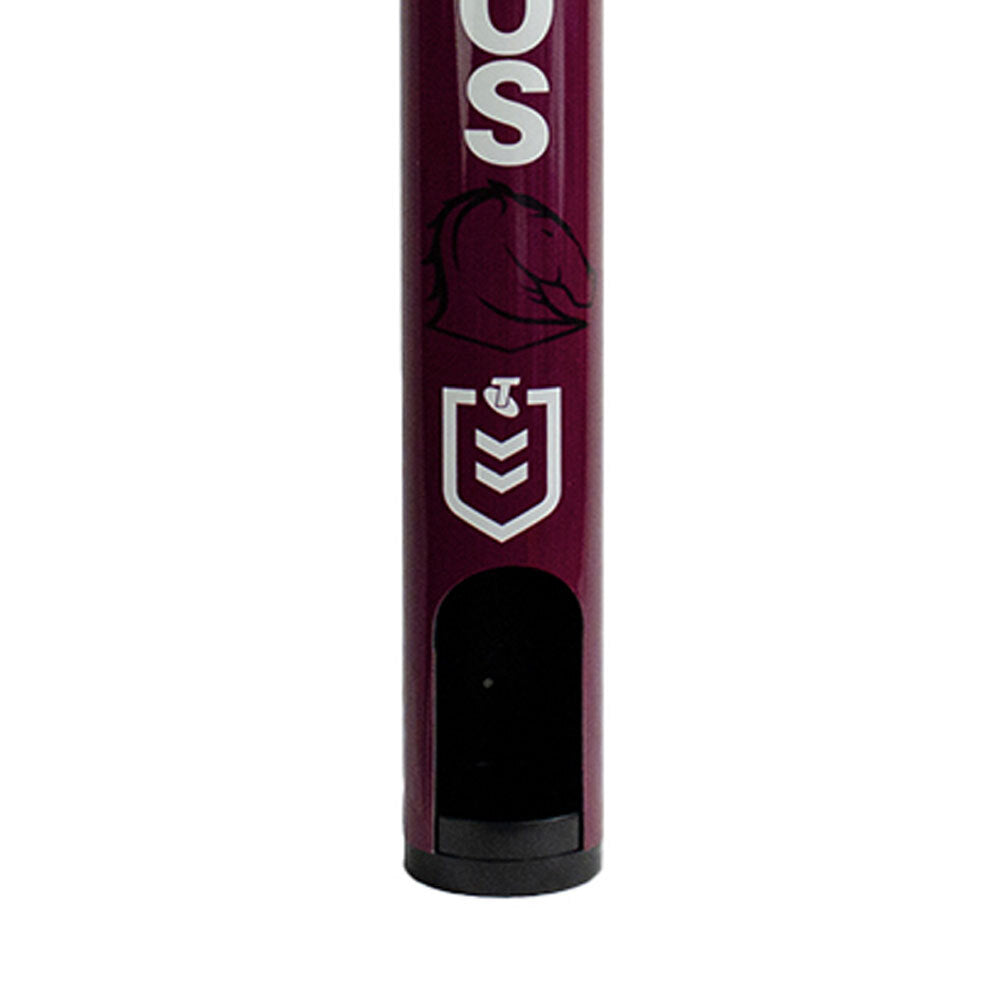 NRL Brisbane Broncos Can Stubby Holder Dispenser Storage Wall Mountable 92x9cm — image 2