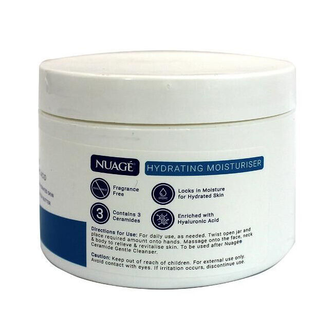 Nuage Ceramide Face & Body Cream 200ml Hydrating Moisturiser Skin Lotion (8 Pack) — image 4