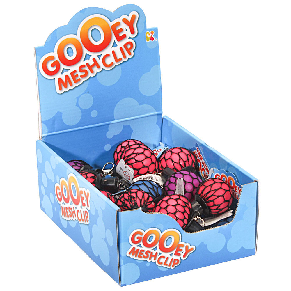 Fumfings Novelty Gooey Mesh Keyring 6cm Keychain Stress Reliever Toys Kids Asst — image 4