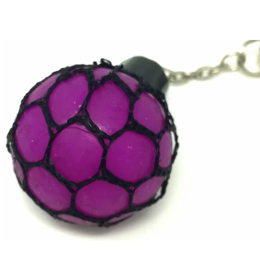 Fumfings Novelty Gooey Mesh Keyring 6cm Keychain Stress Reliever Toys Kids Asst — image 3