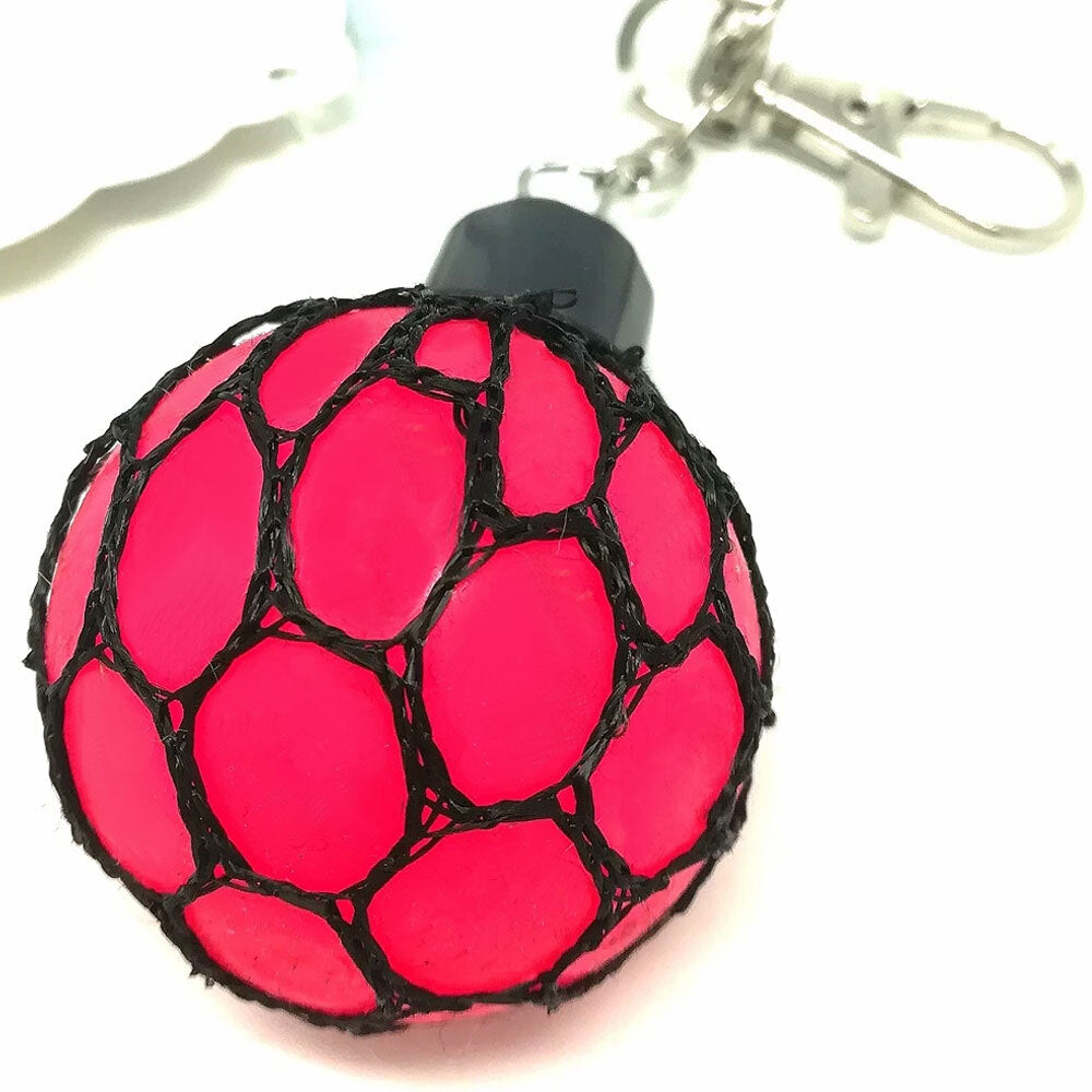 Fumfings Novelty Gooey Mesh Keyring 6cm Keychain Stress Reliever Toys Kids Asst — image 2