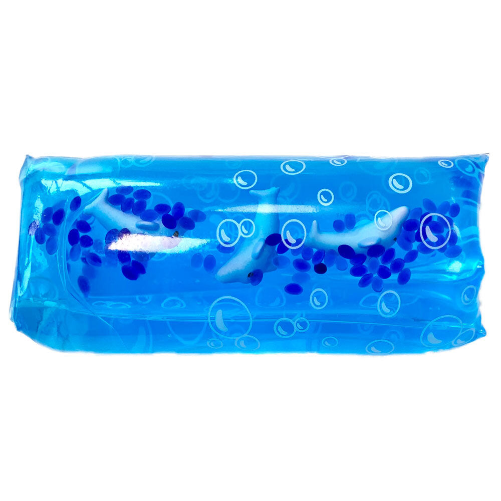 Fumfings Novelty Large Dolphin Water Snake 14cm Squeeze Toy Kids 3y+ Child Blue