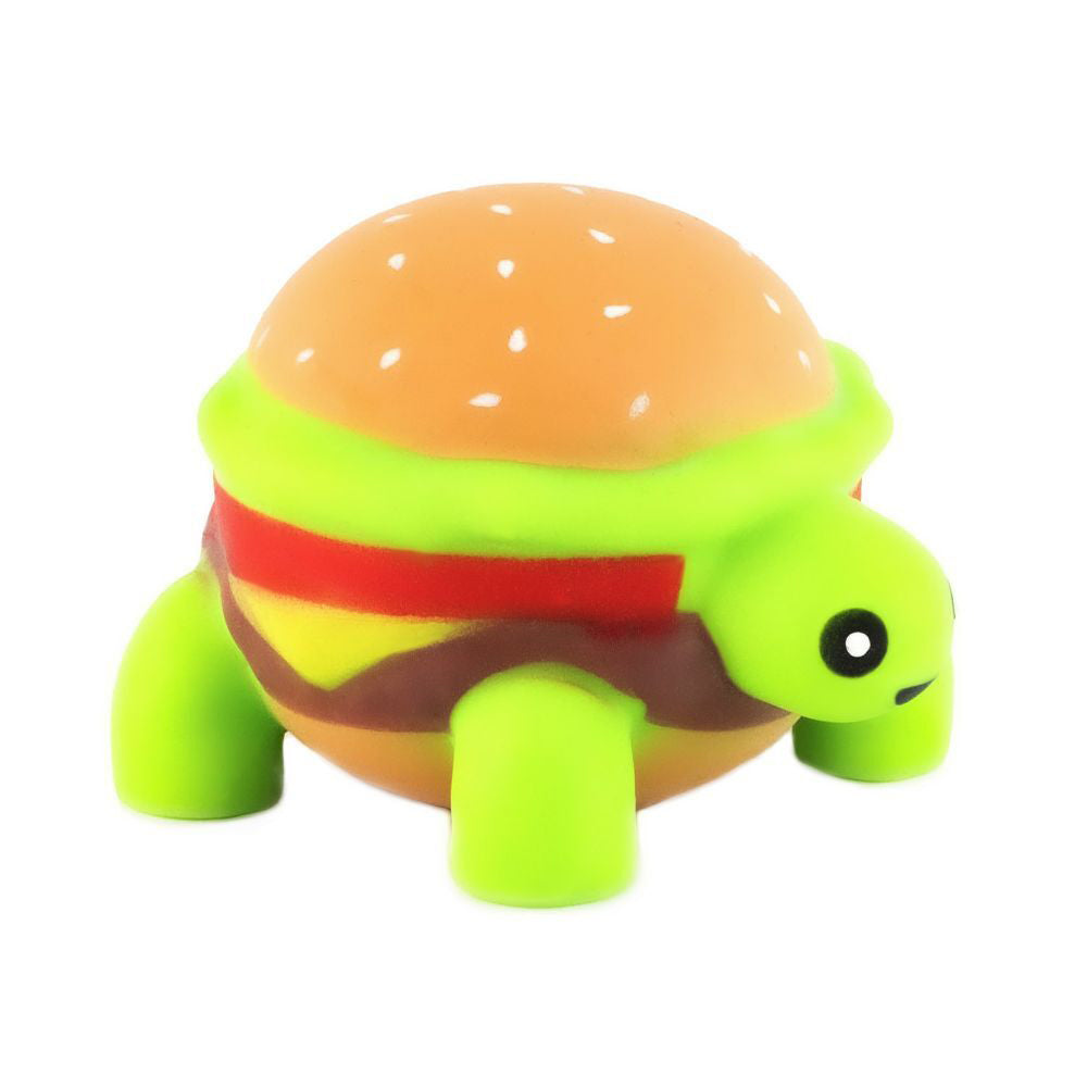 Pocket Money Fun 10cm Squishy Turtleburger Kids/Children Animal Sensory Toy 3y+