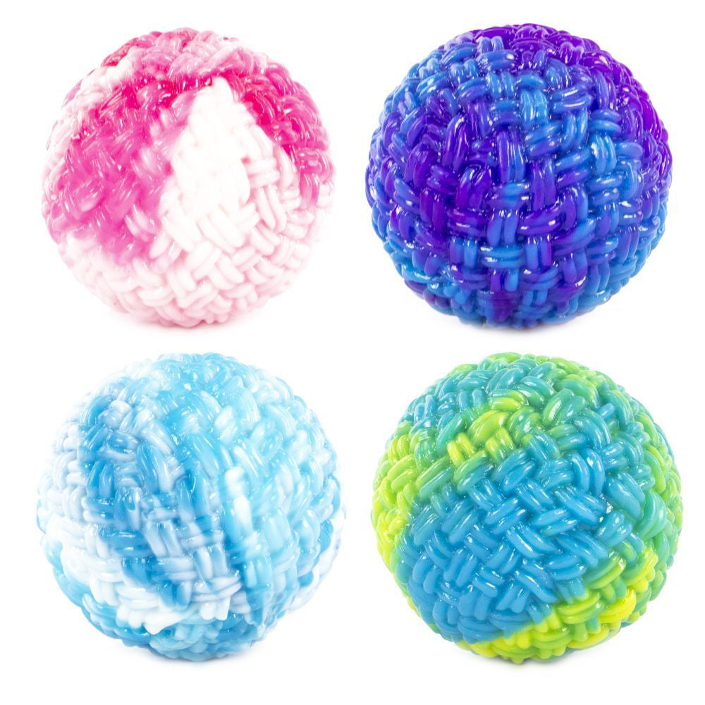 Pocket Money Fun 6.5cm High Bounce Wolly Ball Sensory Kids/Children Toy Assorted — image 2