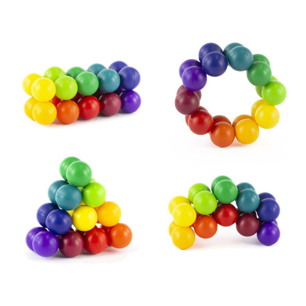 Pocket Money Fun 12cm Rainbow Fidget Kids/Children Interactive Sensory Toy 3+ (2 Pack) — image 2