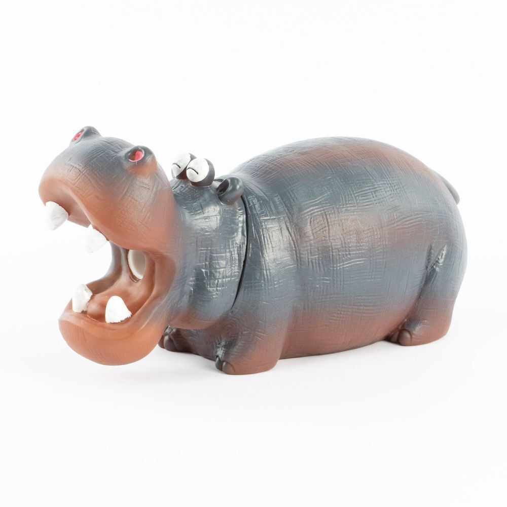 Pocket Money Fun 21cm Noisy Sqeaky Hippo Kids/Children Interactive Play Toy 3y+ — image 2