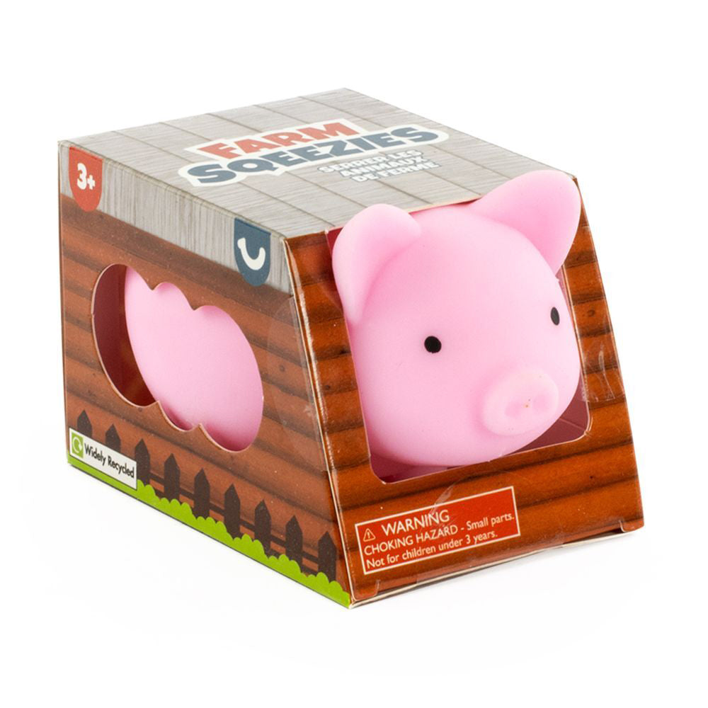 Pocket Money Fun Squeezies Farm Animal Kids/Children Interactive Toy Assorted 3+