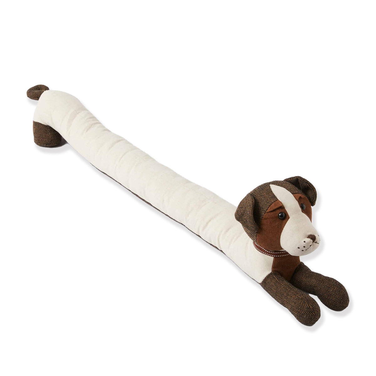 Pilbeam Living Terry The Dog Plush Fabric Weighted Heavy Draught Stopper Brown