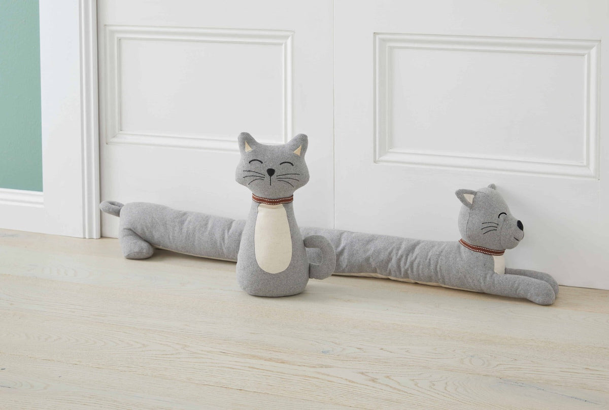 Pilbeam Living Nemo The Cat Plush Fabric Weighted Heavy Draught Stopper Tube — image 2