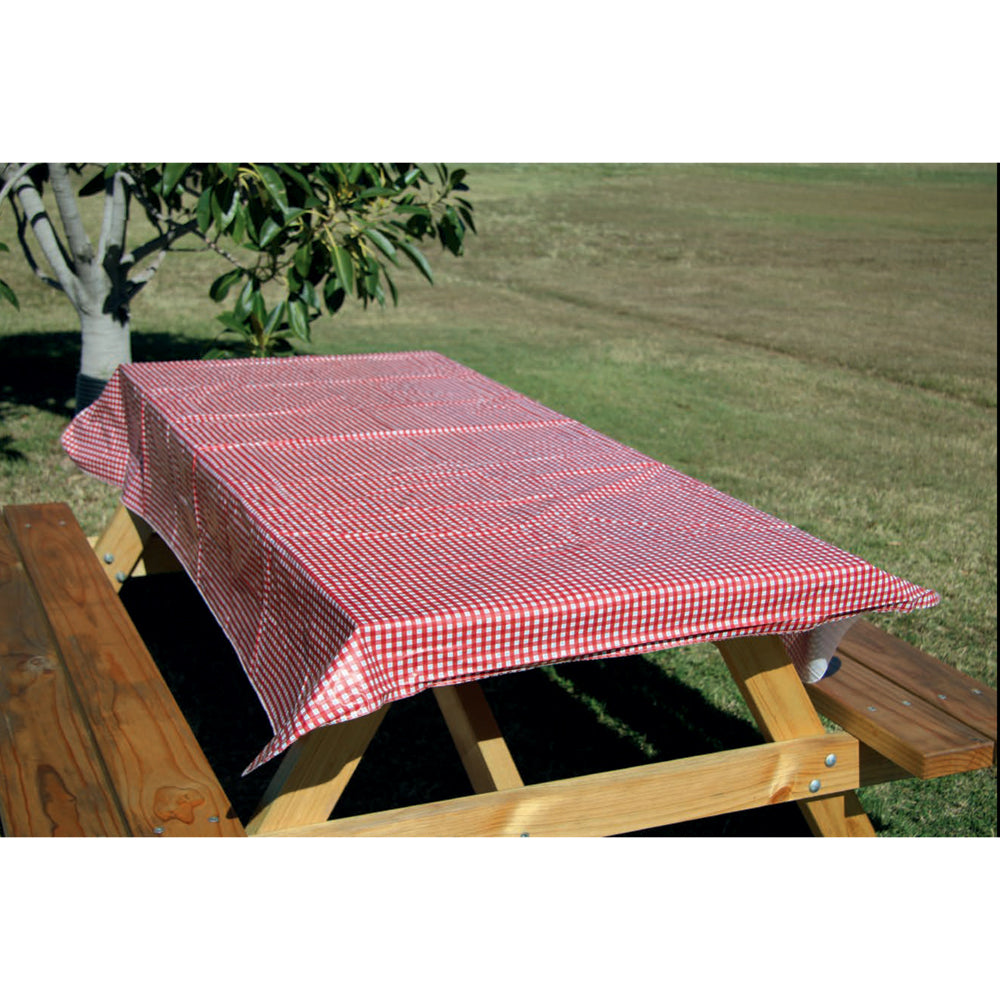 Oztrail Camper's 180x135cm Vinyl Table Cloth Cover Rectangle Outdoor Picnic — image 2