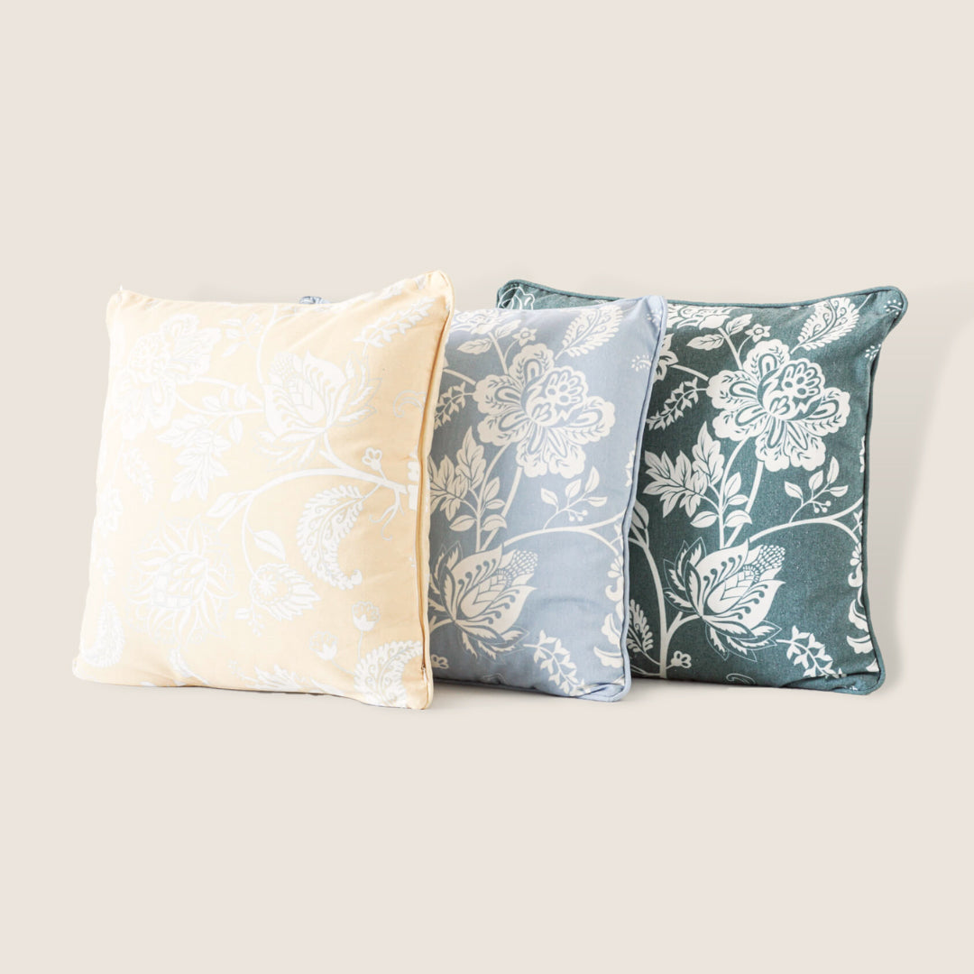 Rayell Printed Pleasant Paisley 45x45cm Indoor Cushion Pillow Decor Forest Green — image 2