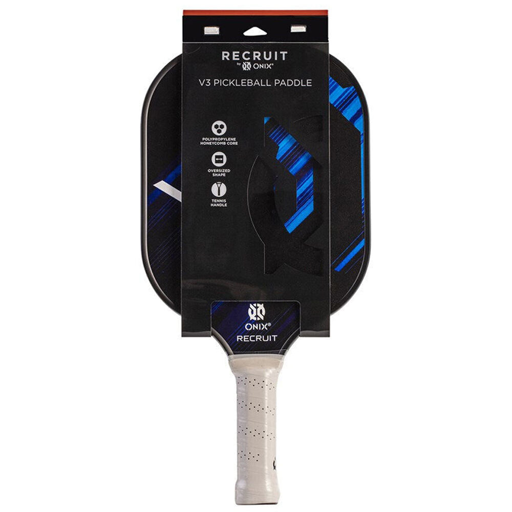 Onix Pickle Sports Racquet/Racket Black Recruit V3 Pickleball Paddle — image 3