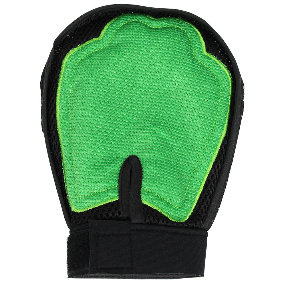 Oakwood 3 In 1 Grooming Glove Loose Hair Remover Dog/Cat Pet Deshedding Mitt (2 Pack) — image 4