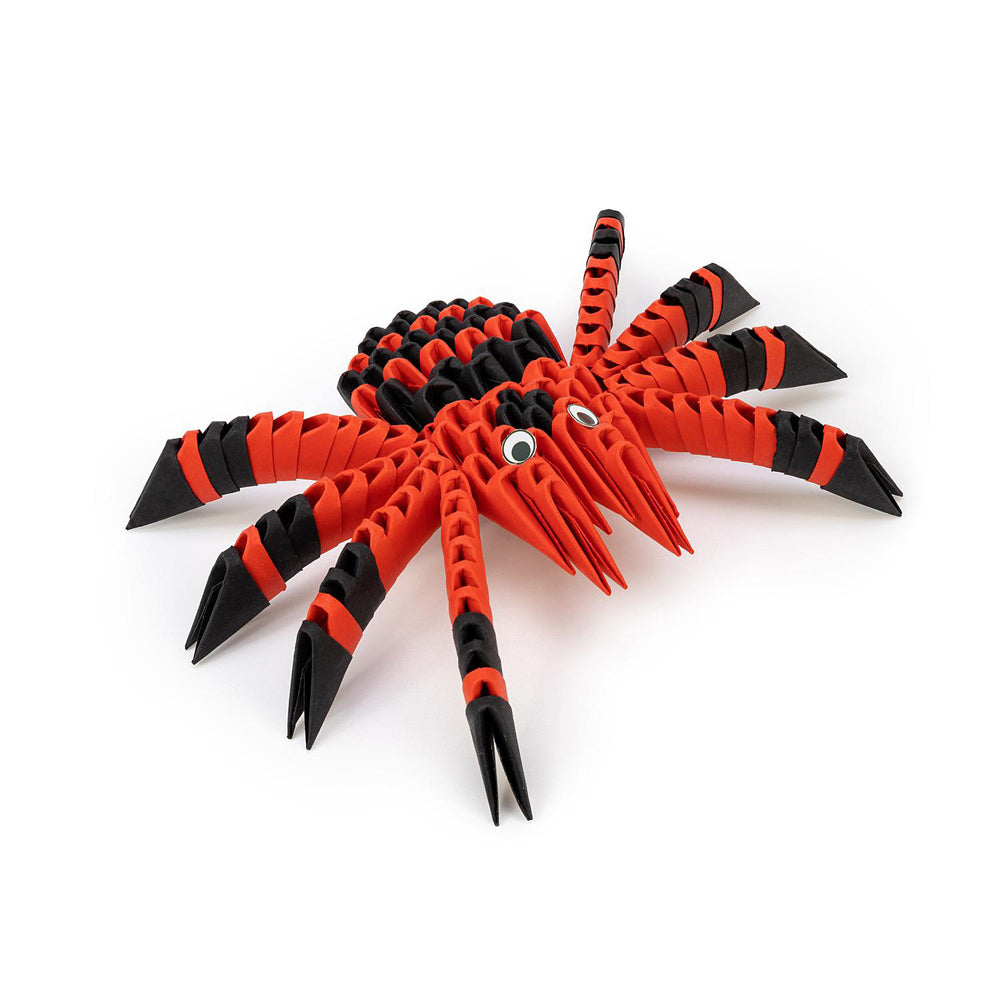 Origami 3D Paperfolding Spider Paper Sculpture Kids DIY Craft Toy Kit 8+ (149 Pieces) — image 2