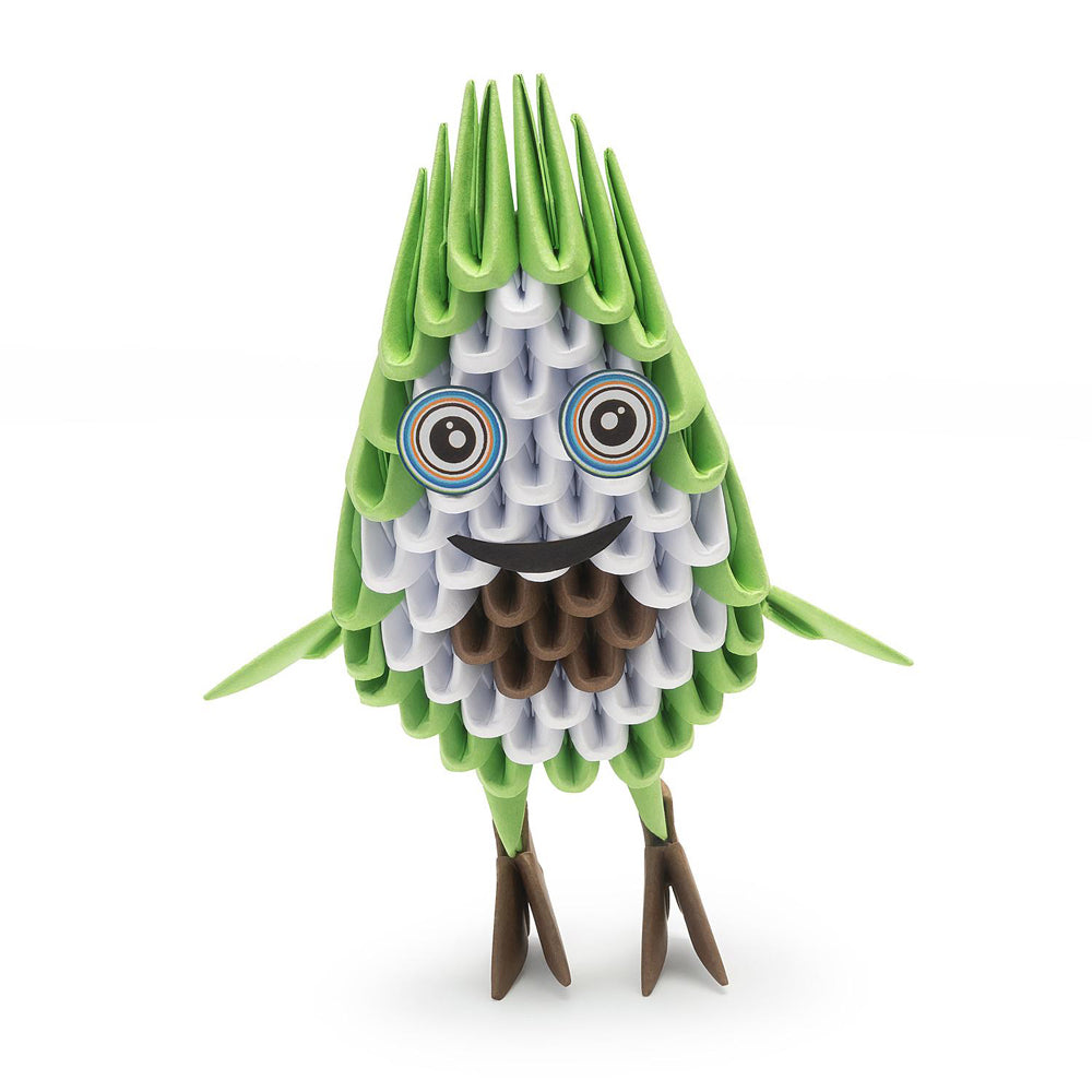 Origami 3D Paperfolding Avocodo Paper Sculpture Kids DIY Craft Toy Kit 8+ (69 Pieces) — image 2