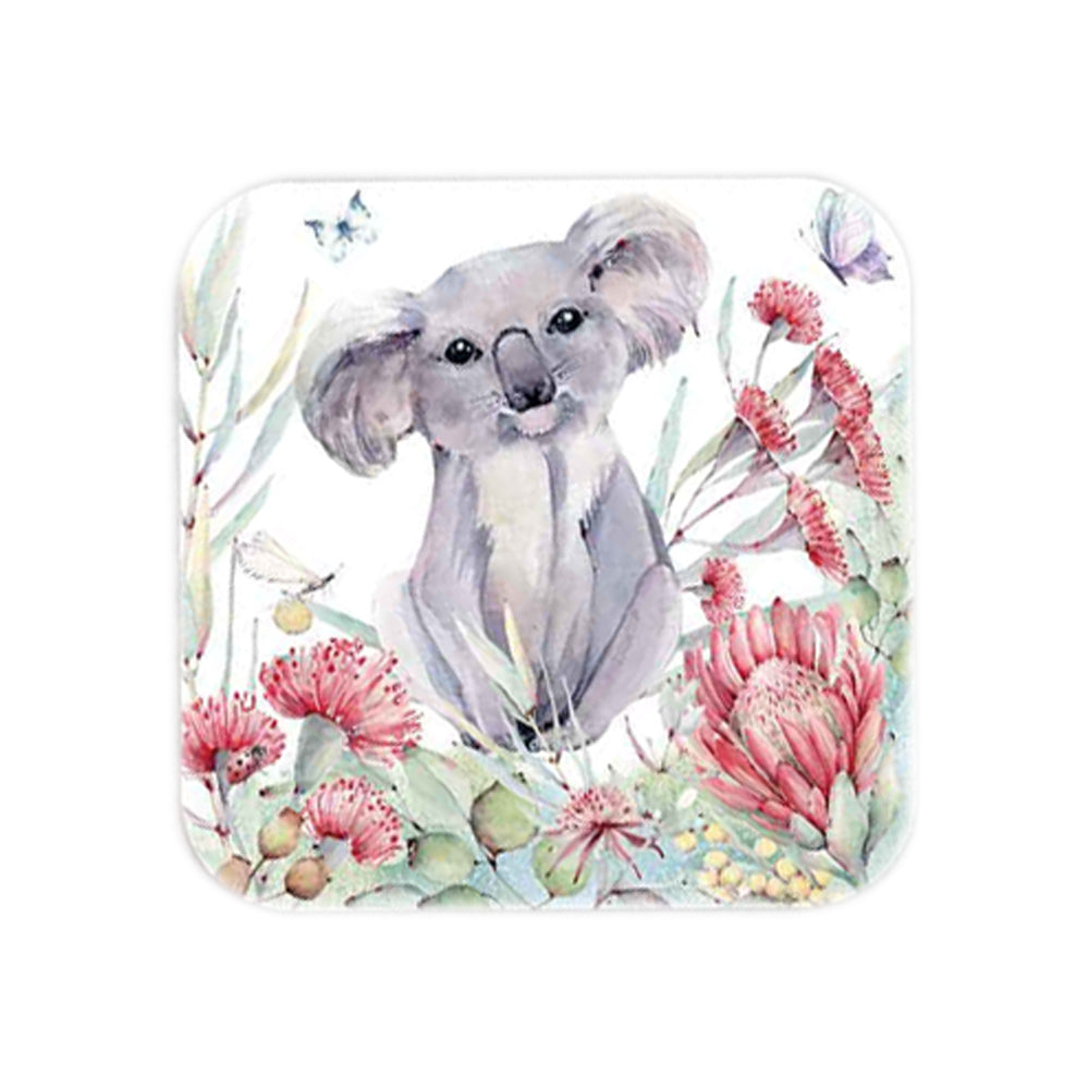 LMD Flora & Fauna Australian Wildlife Coasters Assorted Animals Set 9.5x9.5cm — image 2