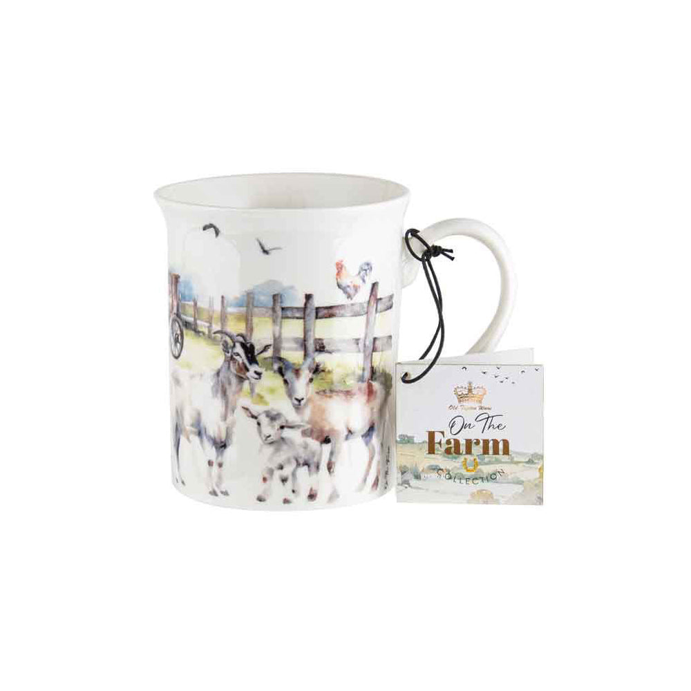 LMD On The Farm Goat New Bone China 360ml Tea/Coffee Mug Milk Cup Drinkware