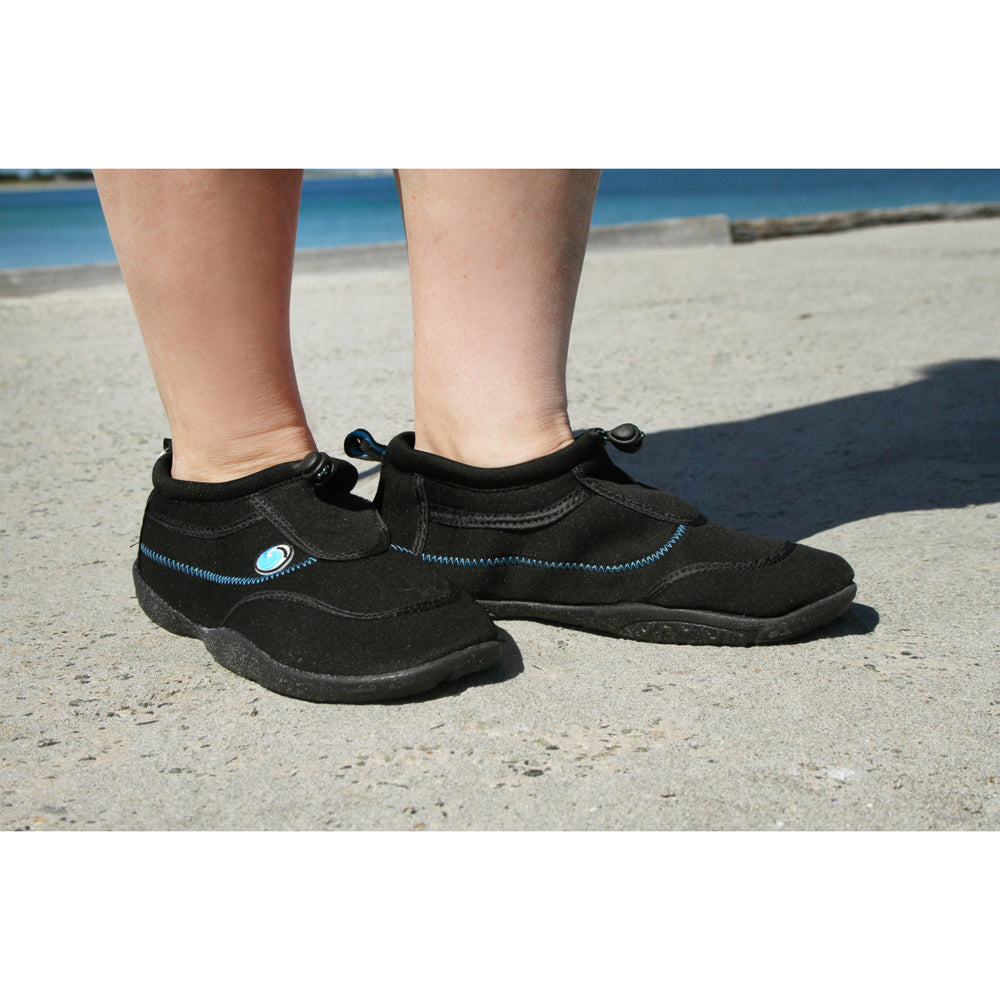 OZ Ocean Meelup Aqua Shoes Beach/Pool Outdoor Water Slip-On Adult Size 12 Black — image 2
