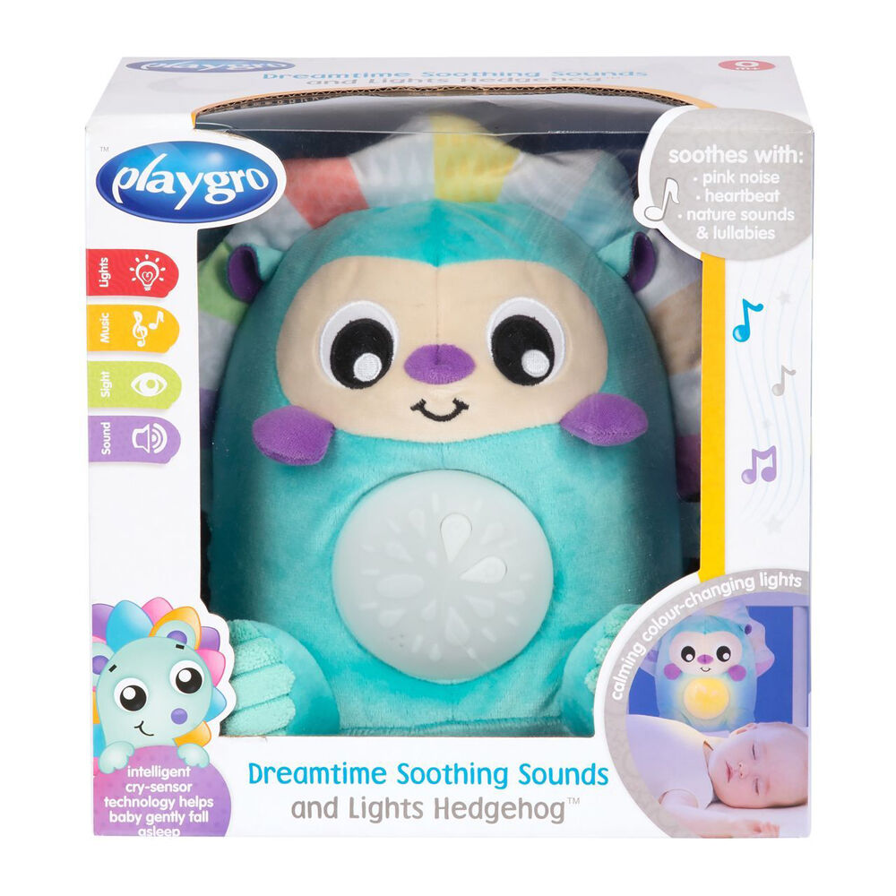 Playgro Dreamtime Soothing Sounds and Lights Bedtime Baby Toy Hedgehog 0m+ — image 4