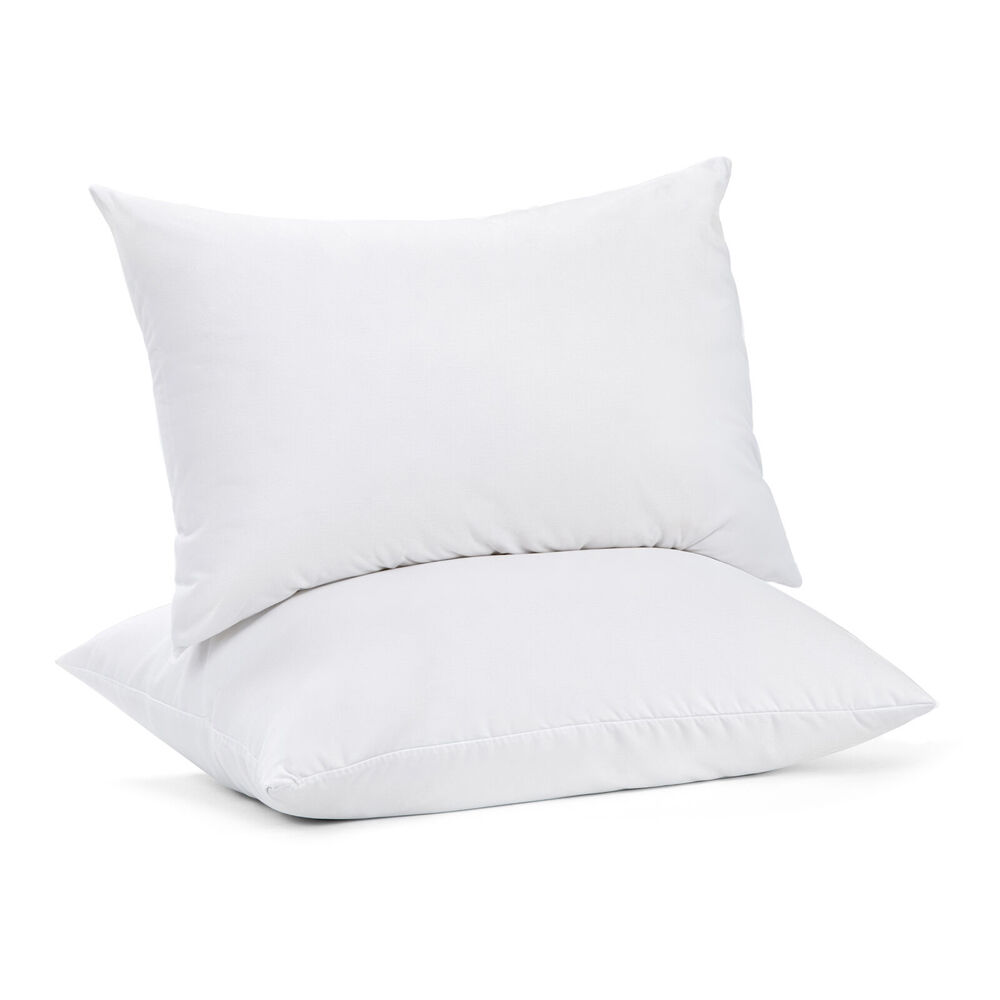 Hacienda Hypoallergenic & Antibacterial Comfortable 100% Cotton Pillow (2 Pieces) — image 2