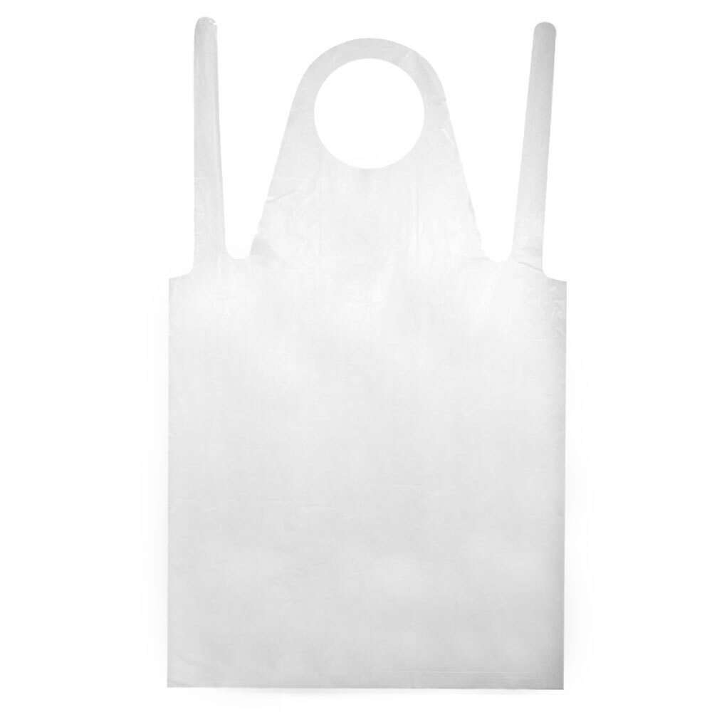 Jobdone Multi Purpose One Size Disposable Polyethylene Aprons f/ Cooking/Painting (16 Pieces) — image 2