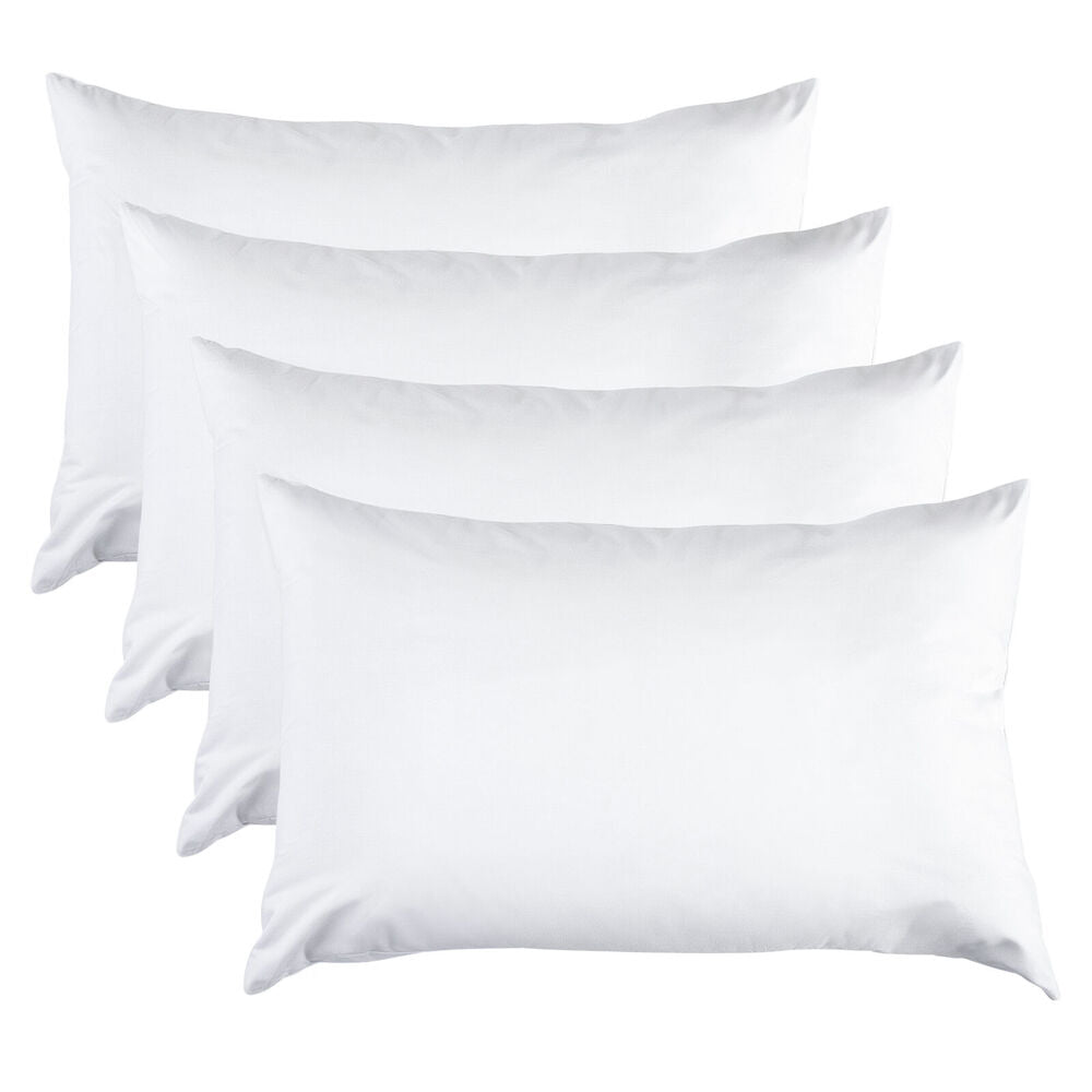 Hacienda Hypoallergenic & Antibacterial Comfortable 100% Cotton Pillow (4 Pieces) — image 2